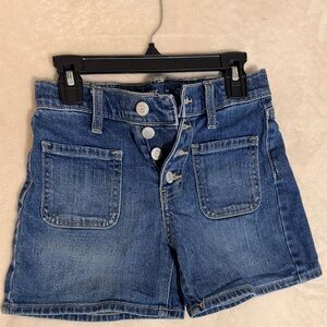 Old navy High-waisted Jean shorts for girls size 10